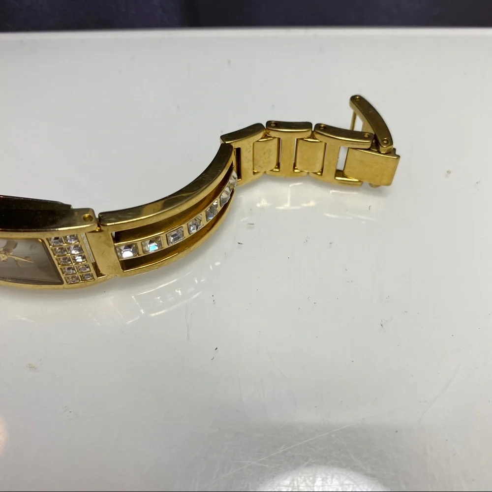Relic gold‎ toned stainless steel watch